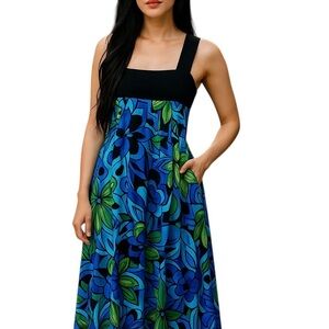 EUC.  Maggy L.   Floral Multi Colors. Sz 6.